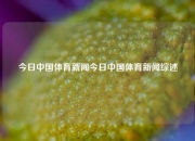 今日中国体育新闻今日中国体育新闻综述